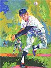 Leroy Neiman Whitey Ford painting